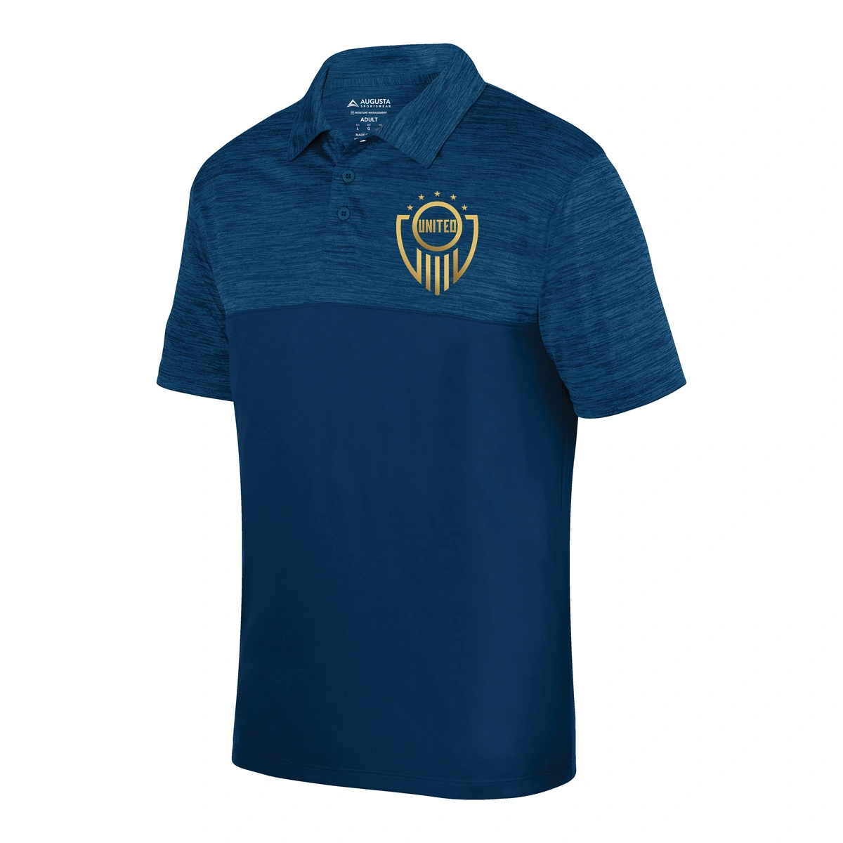 Parker United Shadow Tonal Heather Polo