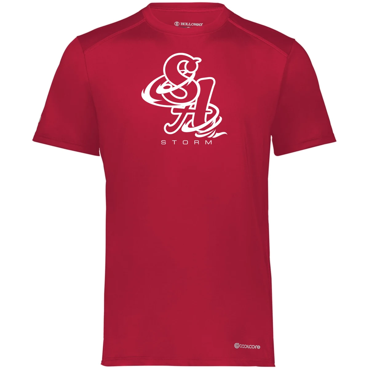 Storm Performance Tee — Red
