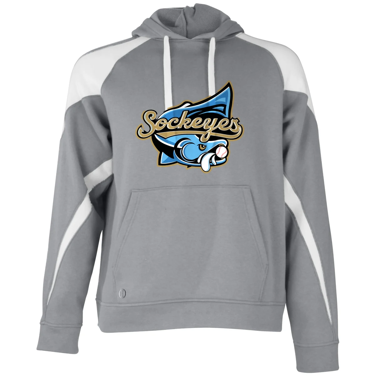 Sockeyes Prospect Hoodie — Charcoal / White